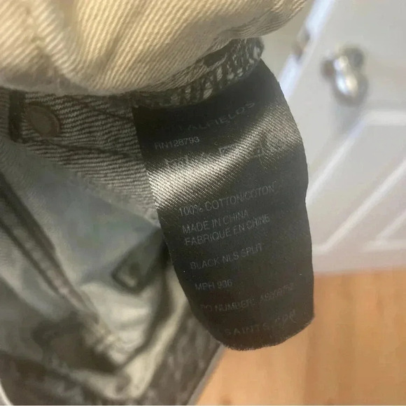 All Saints Gray Jeans - Picture 2 of 8